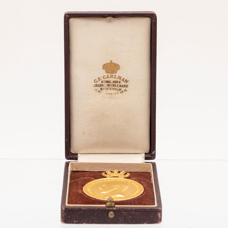 A Swedish gold medal, 1914.