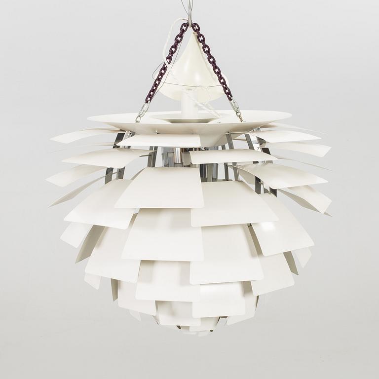 POUL HENNINGSEN, taklampa "PH-Kotte / PH Artichoke", för Louis Poulsen, Danmark, formgiven 1958.