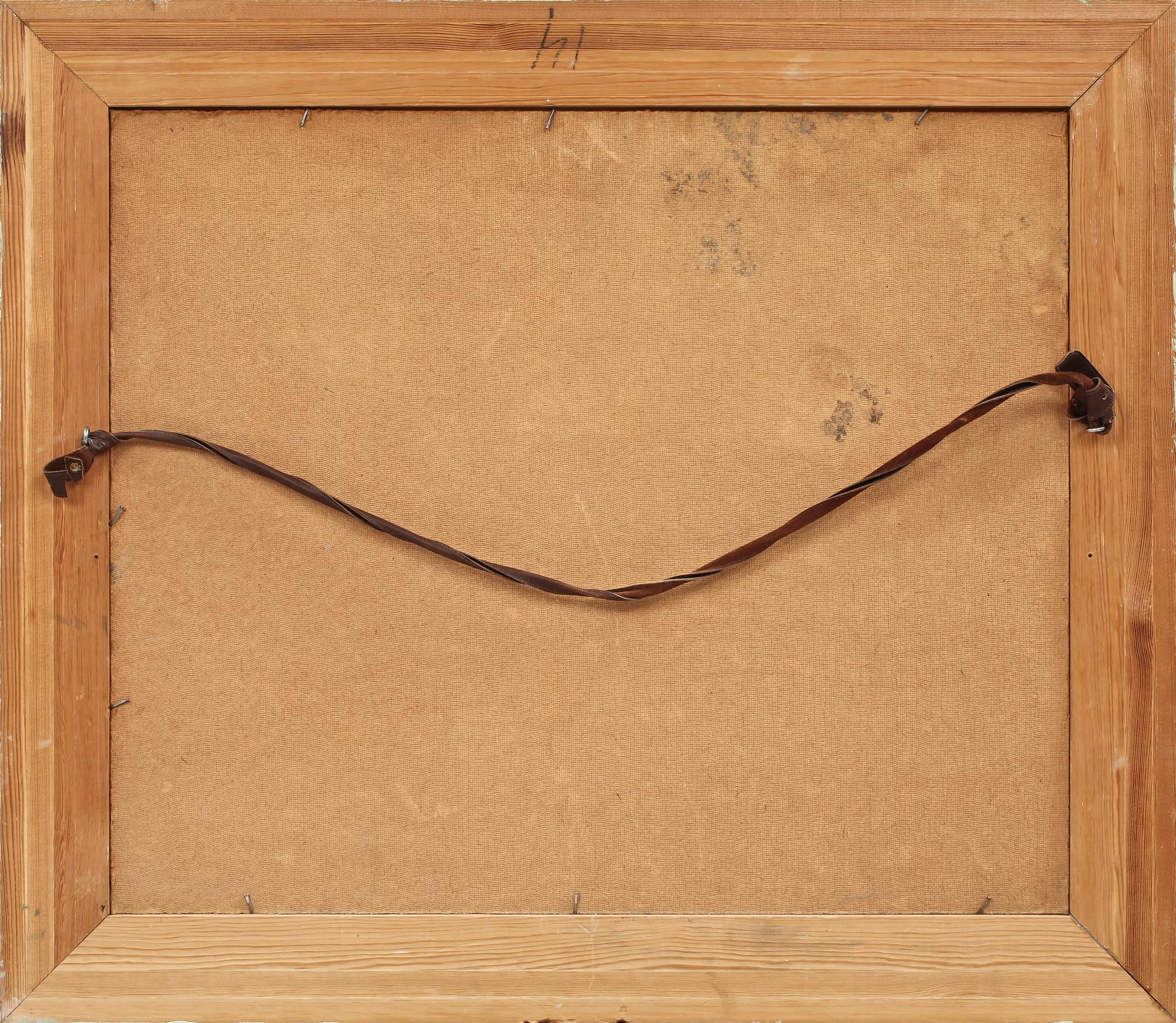 GUSTAF BÖRTNER, olja på pannå, sign o dat 48.