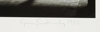 Gunnar Smoliansky, photograph signed and numbered 77/100.