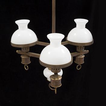 A second half of the 20th century ceiling light.