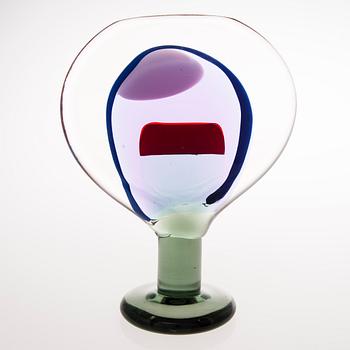 Oiva Toikka, A late 1960s 'Lollipop' glass sculpture signed