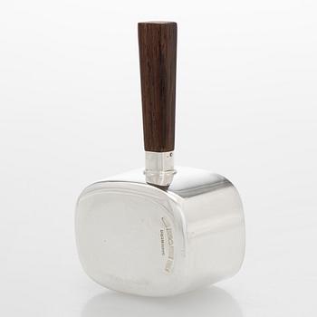 Bertel Gardberg, A silver and rosewood sauce jug, Eino Westerback, Helsinki, 1959.