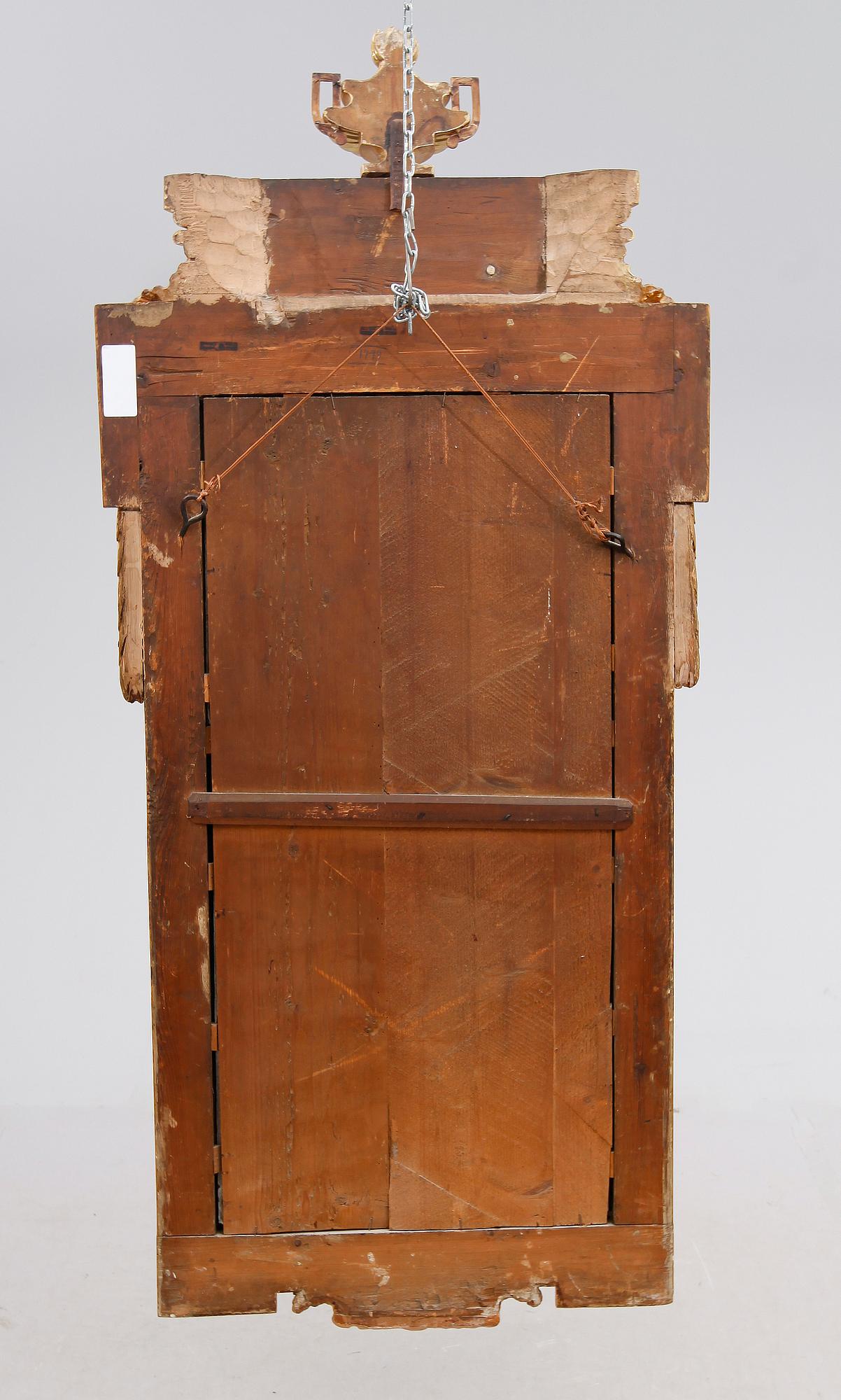 SPEGEL, gustaviansk, Stockholms Hallstämpel 1779.