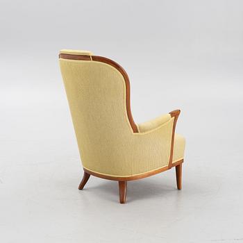 Carl Malmsten, a 'Vår fru' armchair, OH Sjögren, Tranås 1986.