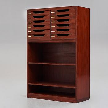 HANS J WEGNER, a storage unit, Plan Møbler, Denmark 1940's.