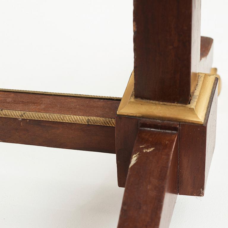 A French Empire early 19th century sewing stand.