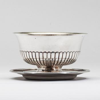 PARTI NYSILVER, 6 delar, Sverige/England 1900-tal.