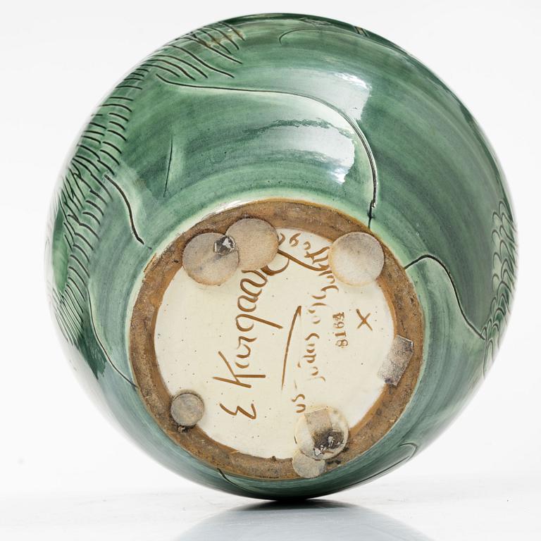 Erik Kargaard, a vase, Knabstrup, Denmark.