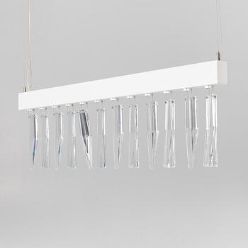 Lena Bergström, a 'Prismi' ceiling lamp, Orrefors & Zero, 2007.