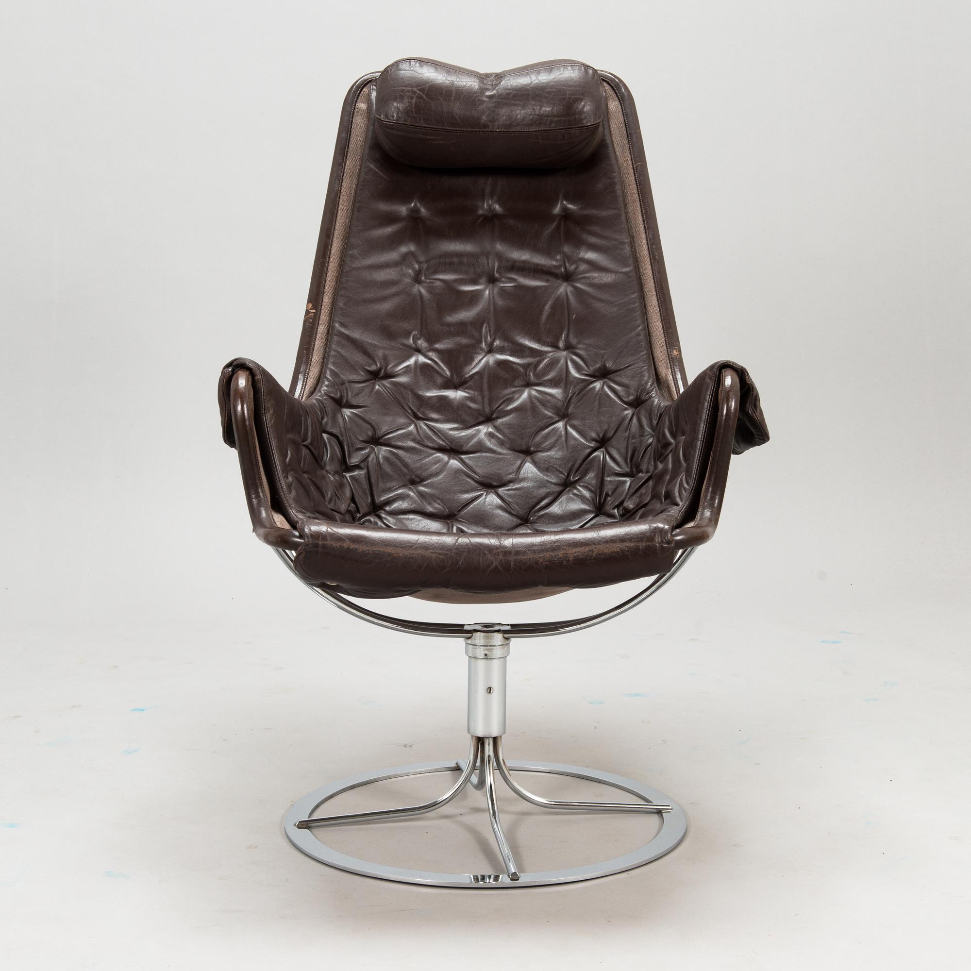 Bruno Mathsson, fåtölj, "Jetson", Dux. Modellen formgiven 1969.