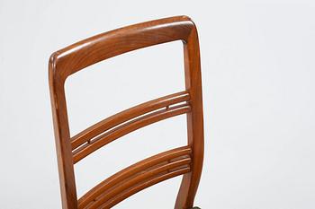 A chair by Svante Skogh from the Rosetto-series, Abrahamssons Möbelfabrik AB, Smålands Taberg, designed 1957.