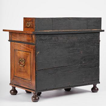 A Swedish Baroque Royal writing desk, by Hindrich von Hachten Ordered for the queen Hedvig Eleonora (1636-1715) 1683.