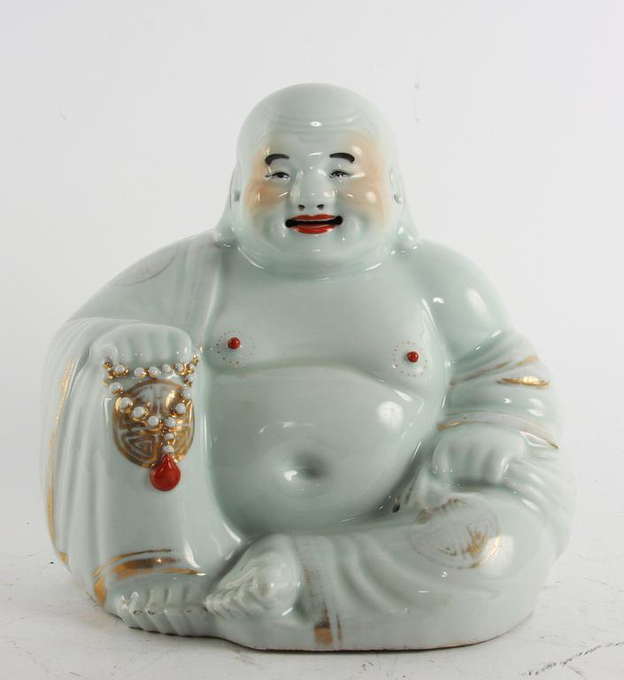BUDDHA, porslin, Kina, 1800/1900-tal.