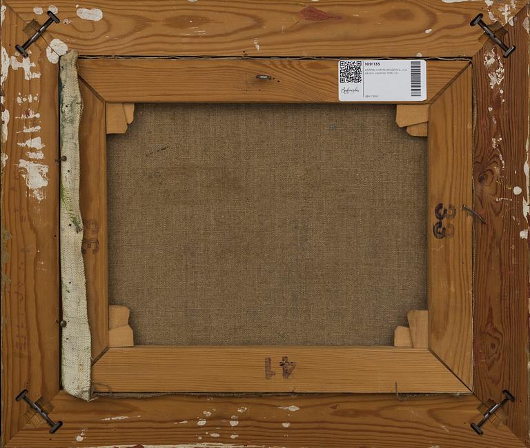 ASTRID HARMS-RINGDAHL, oil on canva, signed 1956.