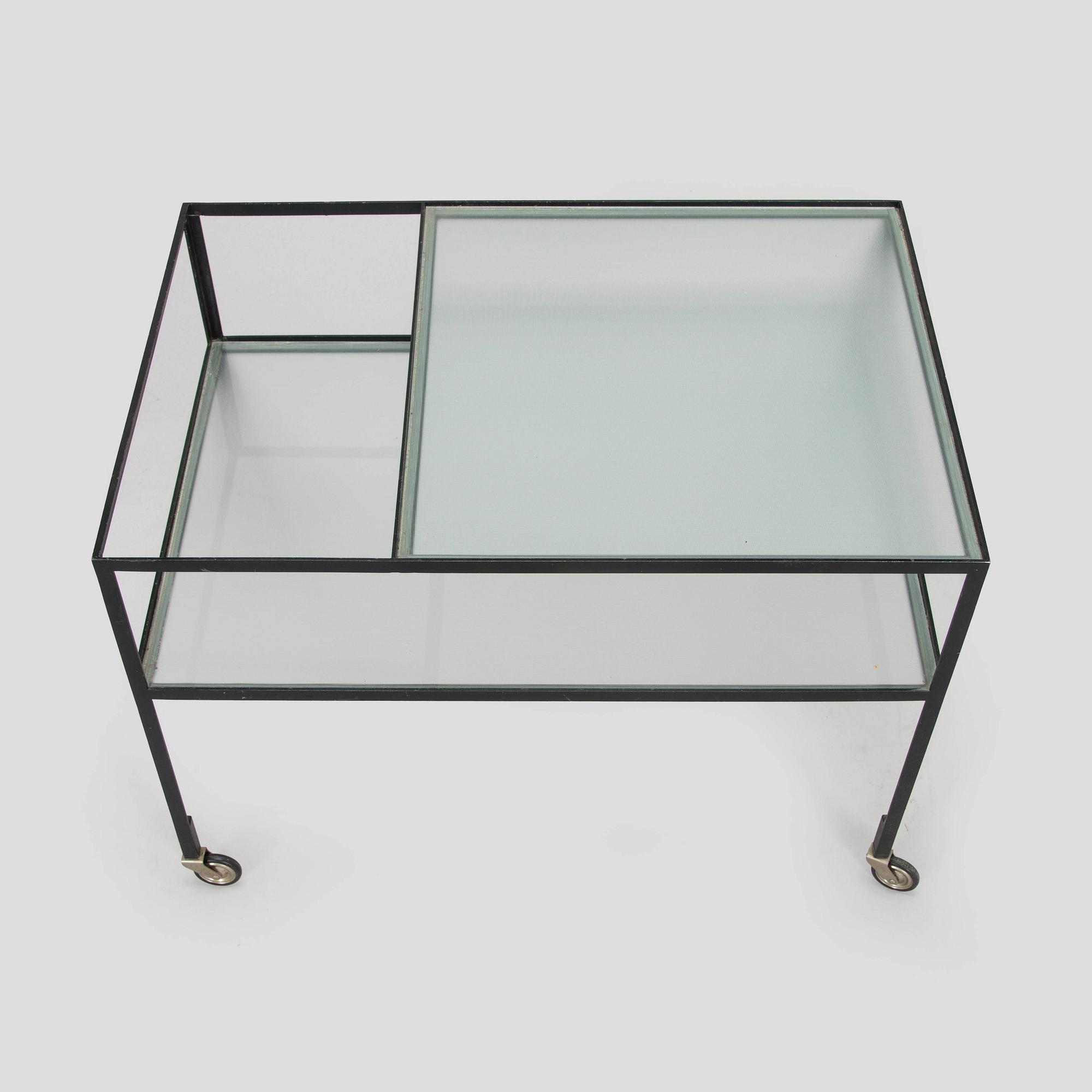 Herbert Hirche, serveringsvagn, 1900-talets mitt.