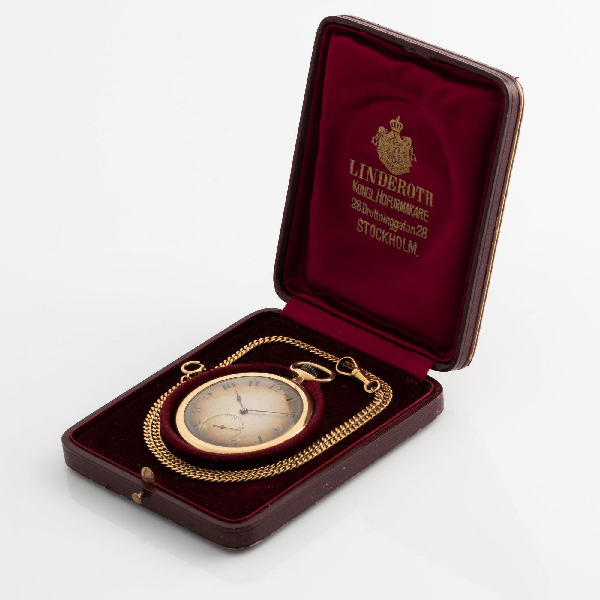 Pocket watch, 47,5 mm.