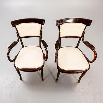 Jacob & Josef Kohn, Armchairs, a pair, Vienna early 20th century.