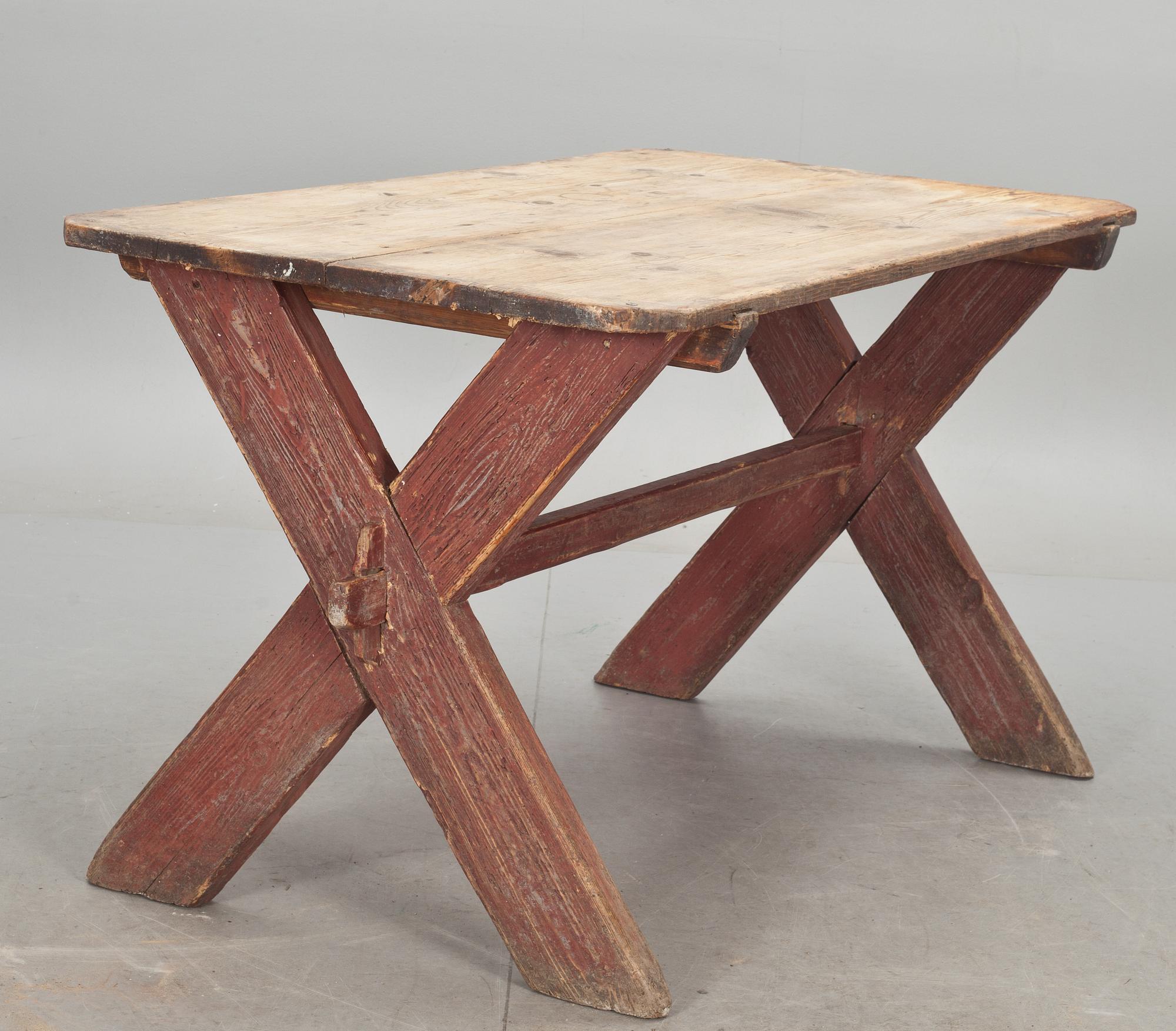 BOCKBORD, allmoge. 1800-tal.
