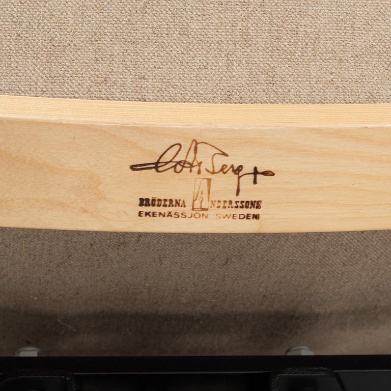 Andersson Brothers, armchair with footstool, "Furiren".