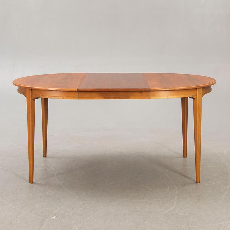 A 1960s Svante Skogh walnut dining table.