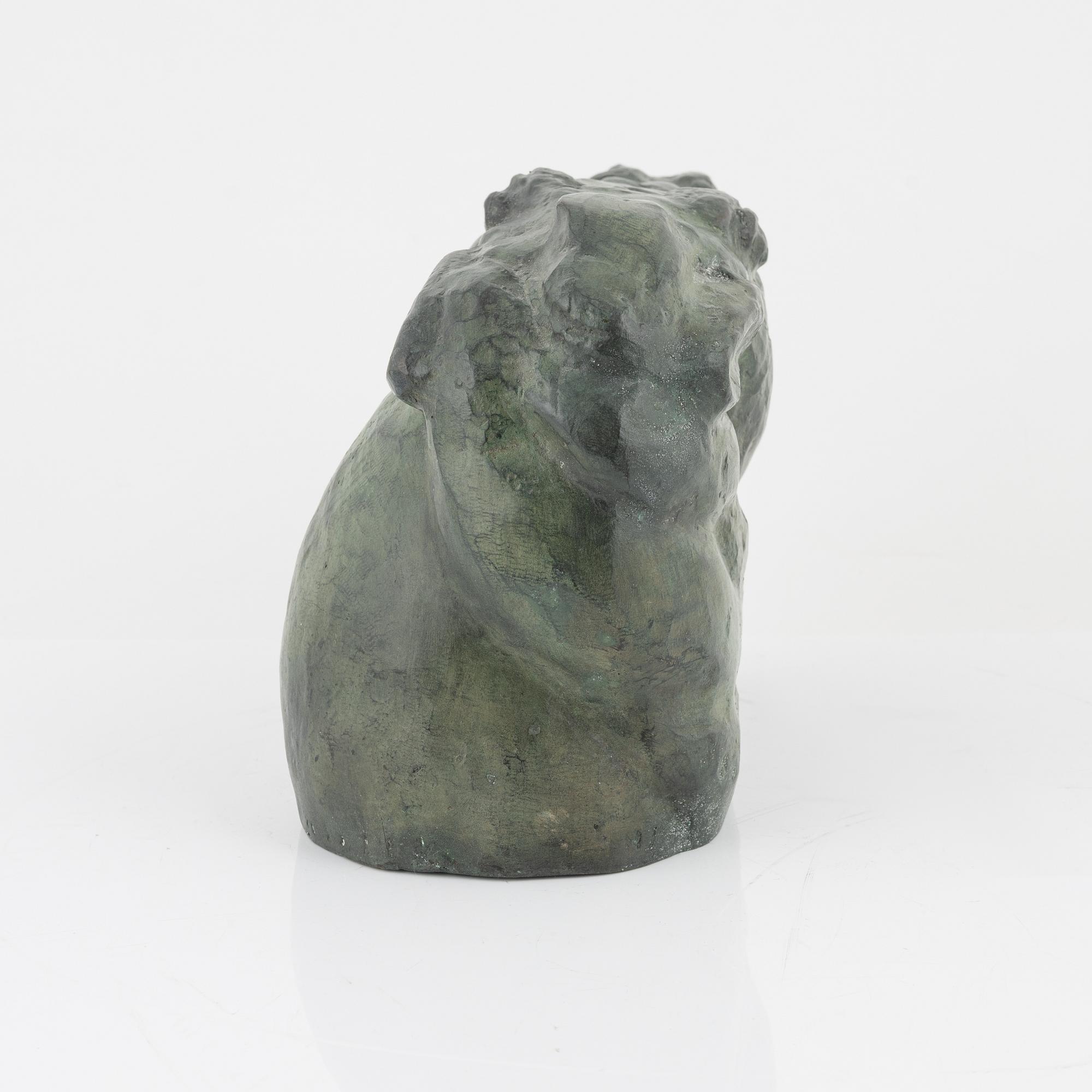 Carl Milles, efter. Skulptur. Brons. Märkt Millesgården under.