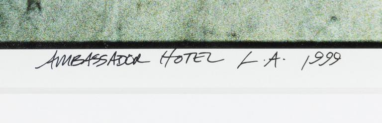 Danny Clinch, "Bob Dylan Ambassador Hotel, L.A.", 1999.