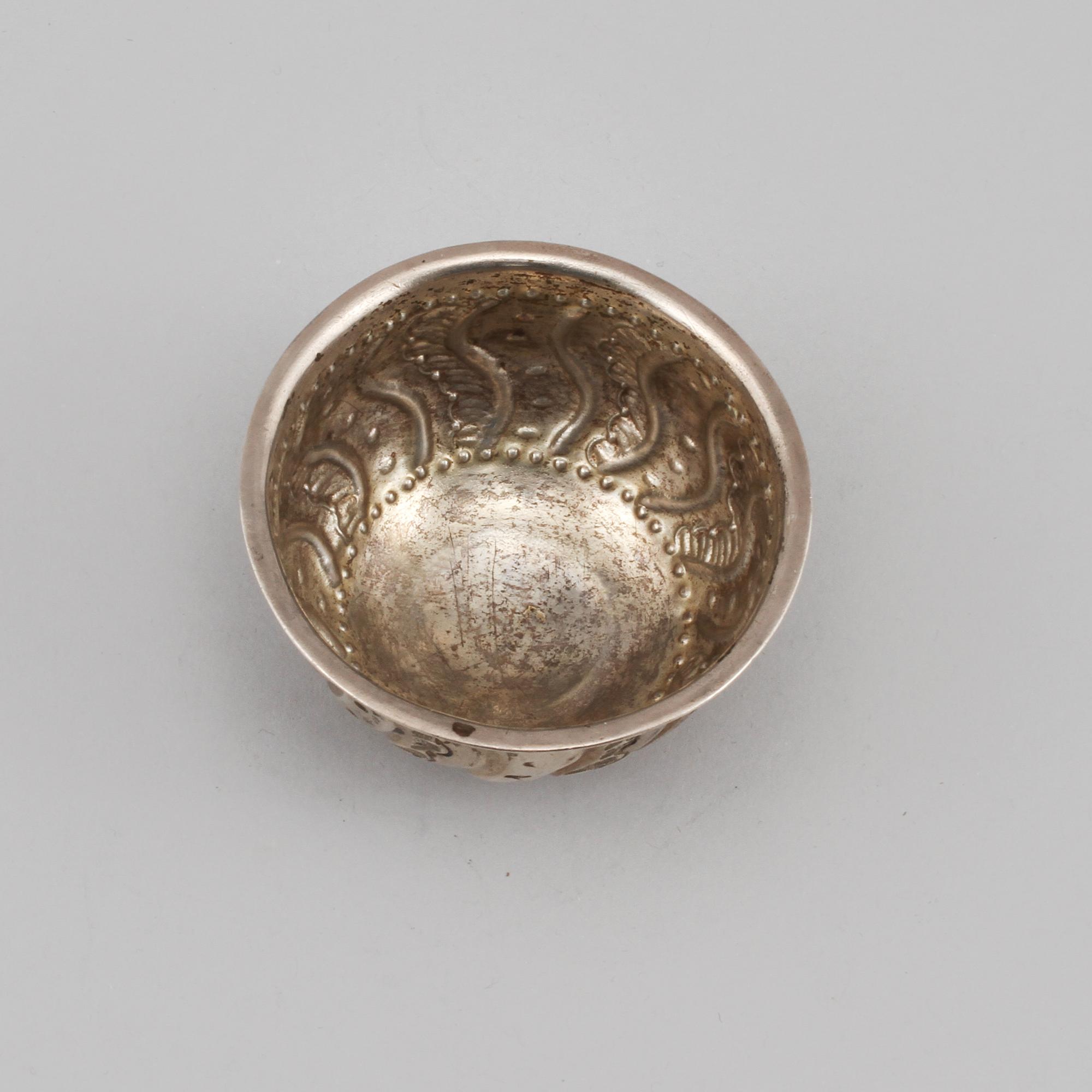 SUPKOPP, silver, Anders Beckman, Mariestad, 1803, vikt 26 gram.