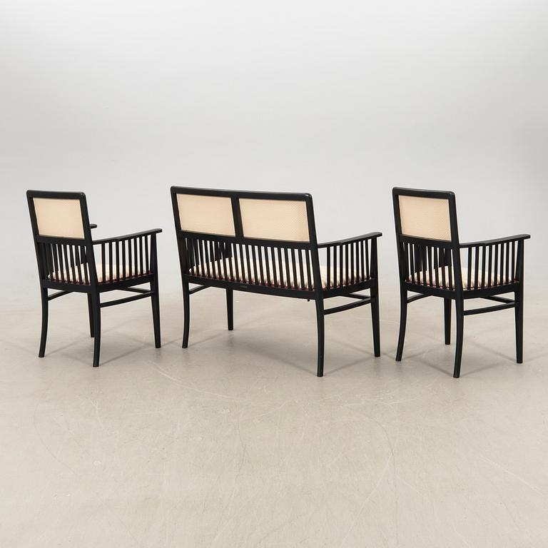 Sofa group 3 pcs Italy early 20th century.