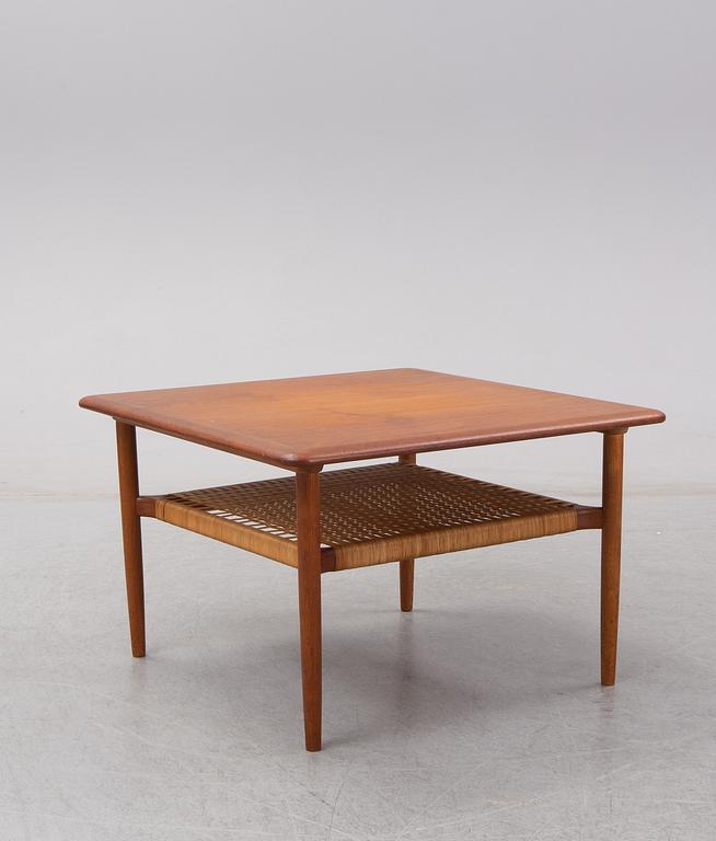 Kurt Østervig, teak veneered coffee table, Jason.