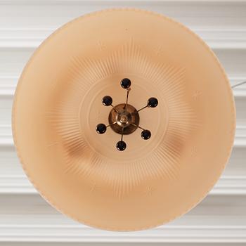 Harald Notini, taklampa, modell "6272", Arvid Böhlmarks Lampfabrik, 1920-30-tal.