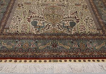 Matta, Orientalisk silke, 184 x 124 cm.