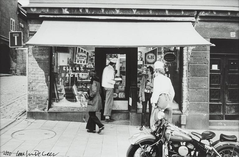 Carl Johan De Geer, Ellens bageri, Ur "Tårtan", 1972.