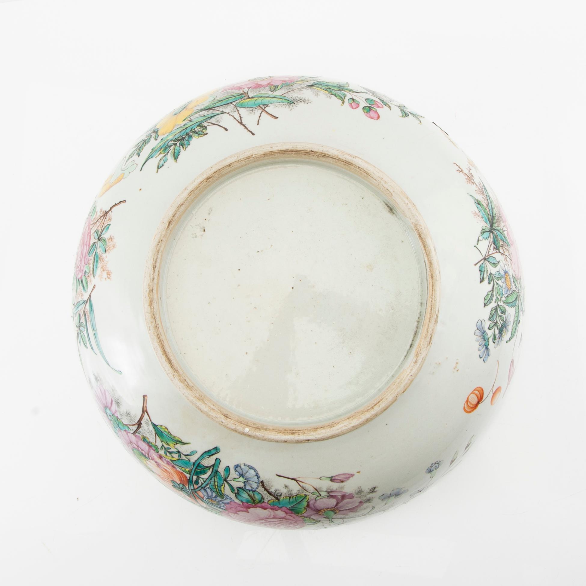 Brazier Bowl China Qianlong (1736-95) porcelain.