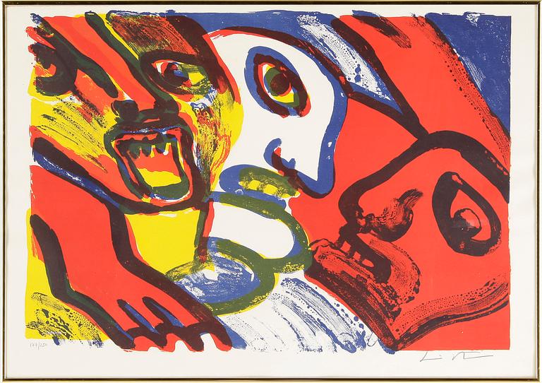 BENGT LINDSTRÖM, färglitografi, signerad och numrerad 177/250.