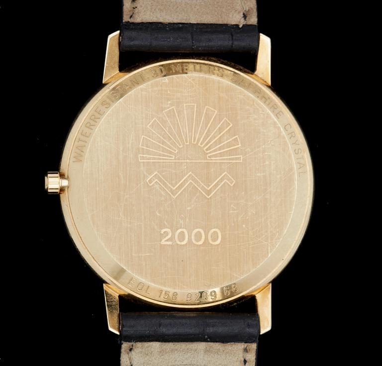 ARMBANDSUR, Certina, 18k guld, bär datum 2000.