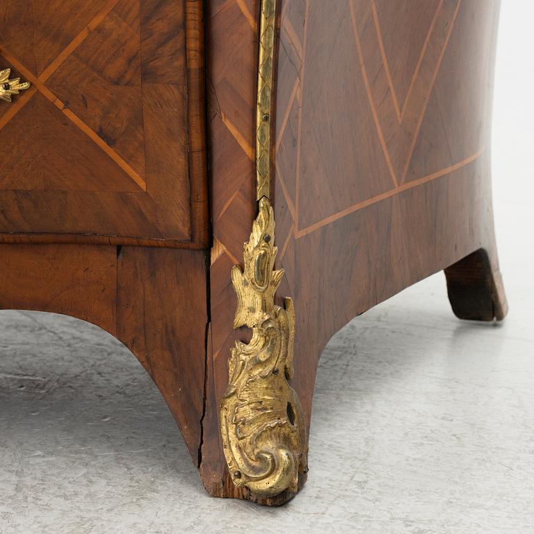 A Rococo dresser, 18th century.