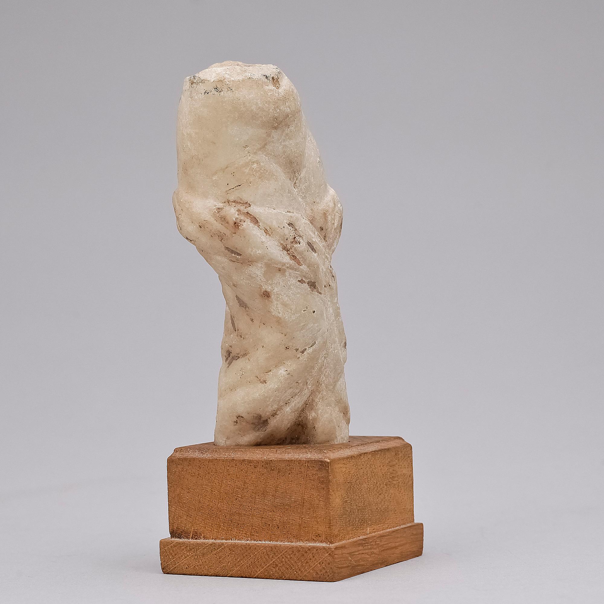 SKULPTURFRAGMENT, marmor, troligen  forntida, Medelhavsområdet.