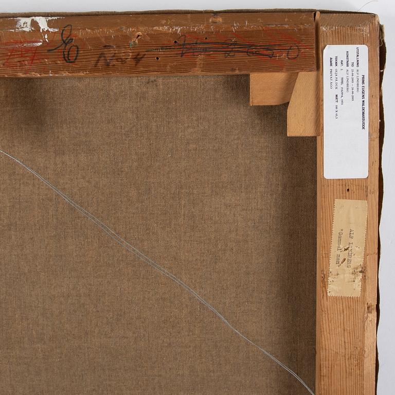 ALF LINDBERG, oil on canvas, signed and dated -35.