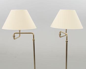 A PAIR OF FLOOR LAMPS RAF.