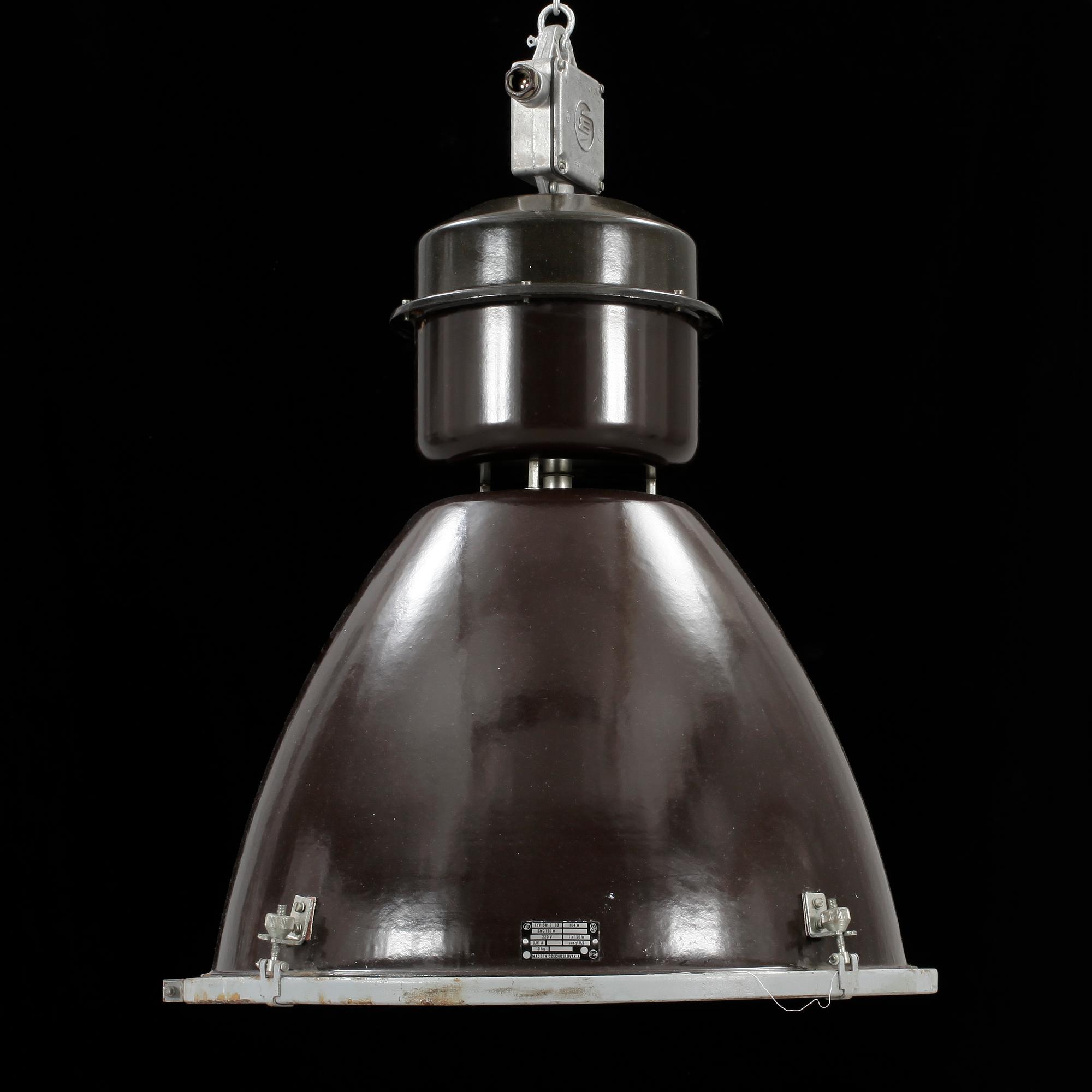 TAKLAMPA, industri, 1900-talets mitt. Höjd ca 75 cm.