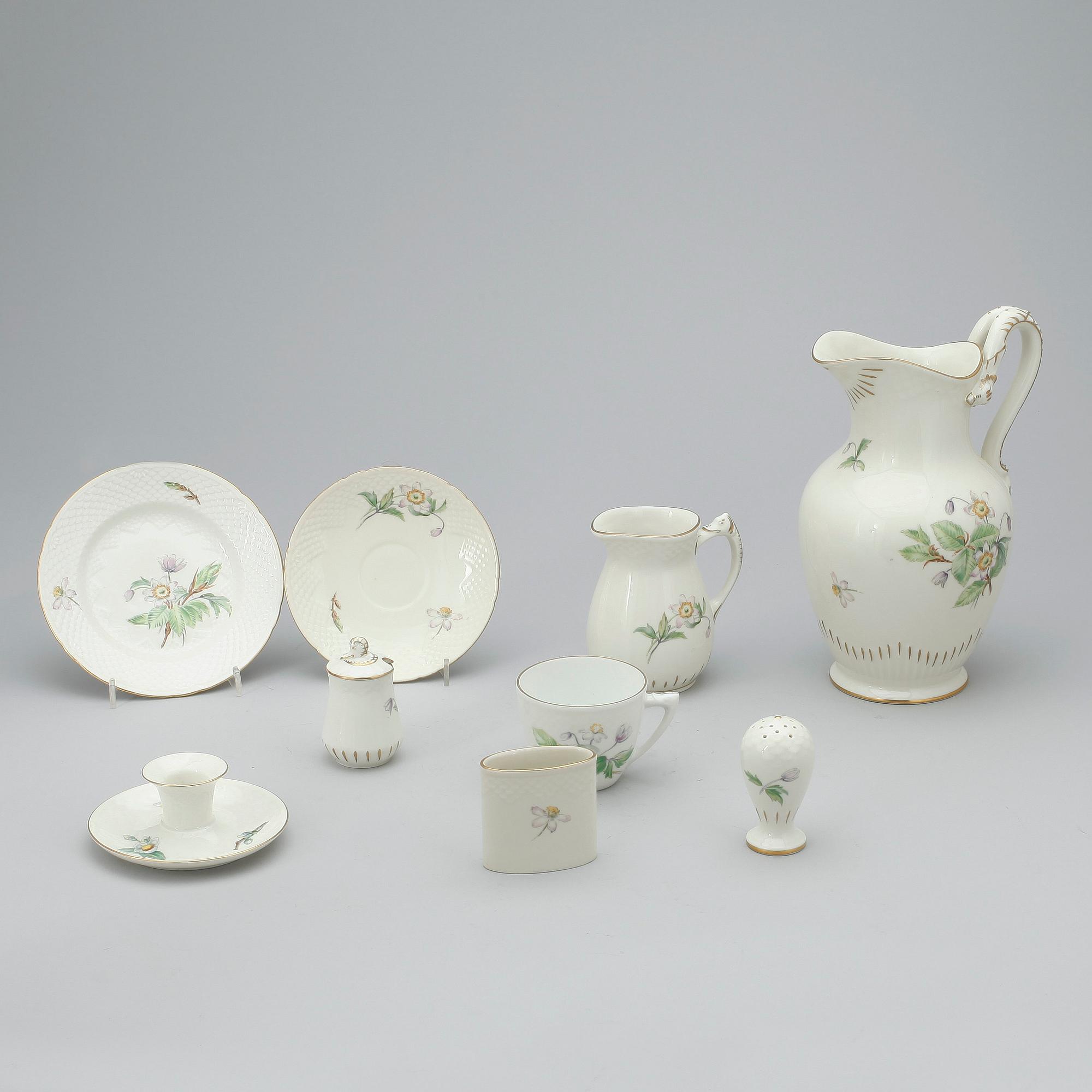 MATSERVIS, 159 delar, porslin, Bing & Gröndahl, Danmark.
