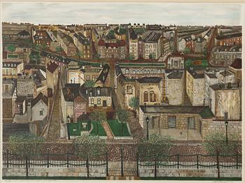 Arvid Widerberg, View of Paris.