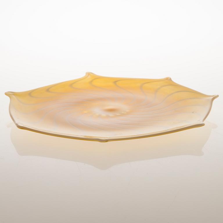 TIINA NORDSTRÖM, konstglas, "Sun Sea", signerad Tiina Nordström, Iittala 1996.