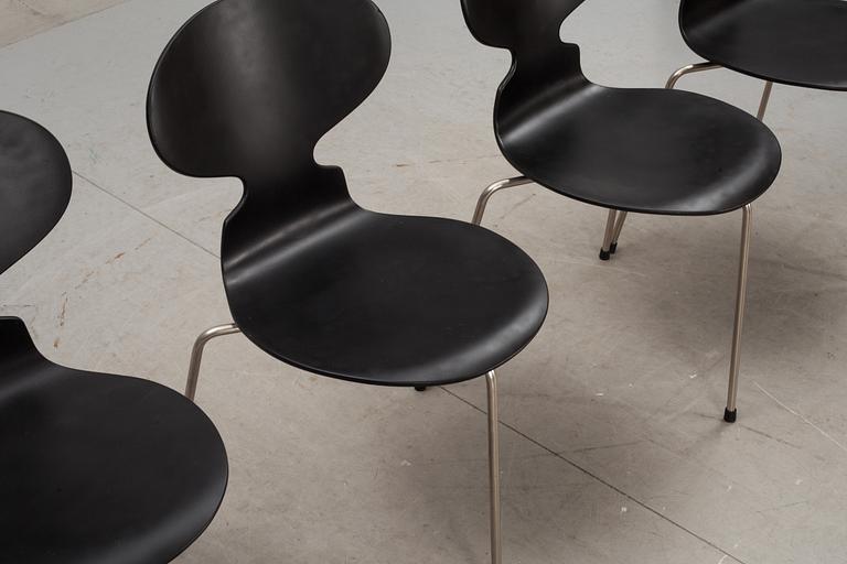 STOLAR, 4 st, "Myran", Arne Jacobsen, Fritz Hansen.