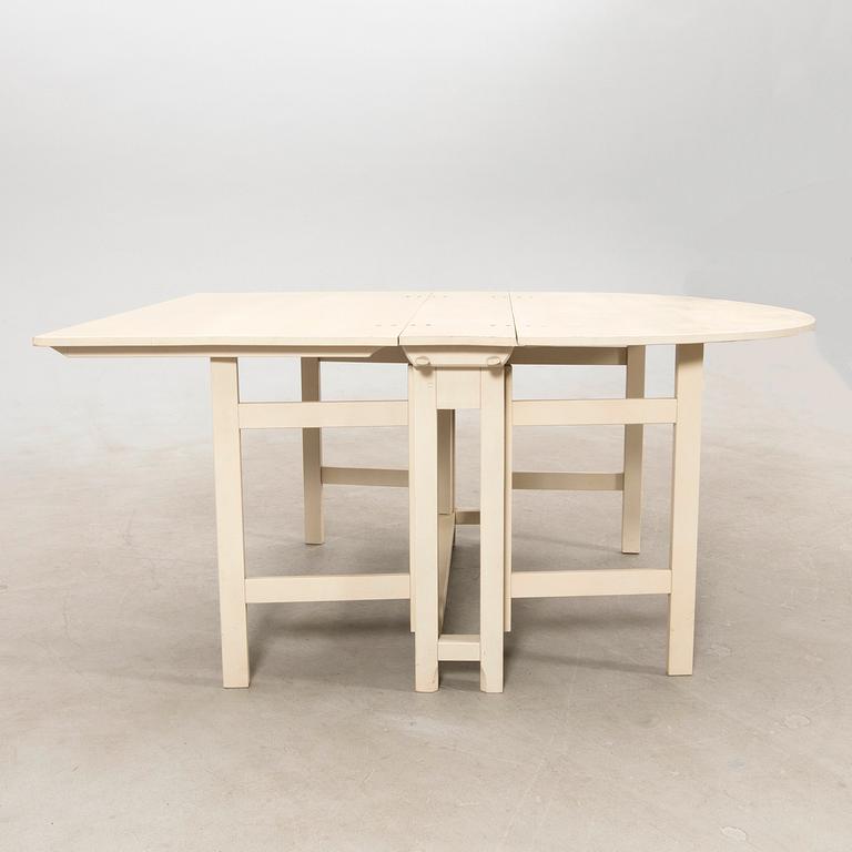 Drop-leaf table, "Bergslagen", from IKEA's 18th-century series, late 20th century.