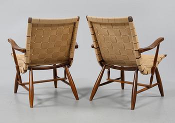 KARMSTOLAR, ett par, "Anders", Yngve Ekström, 1900-talets fjärde kvartal.