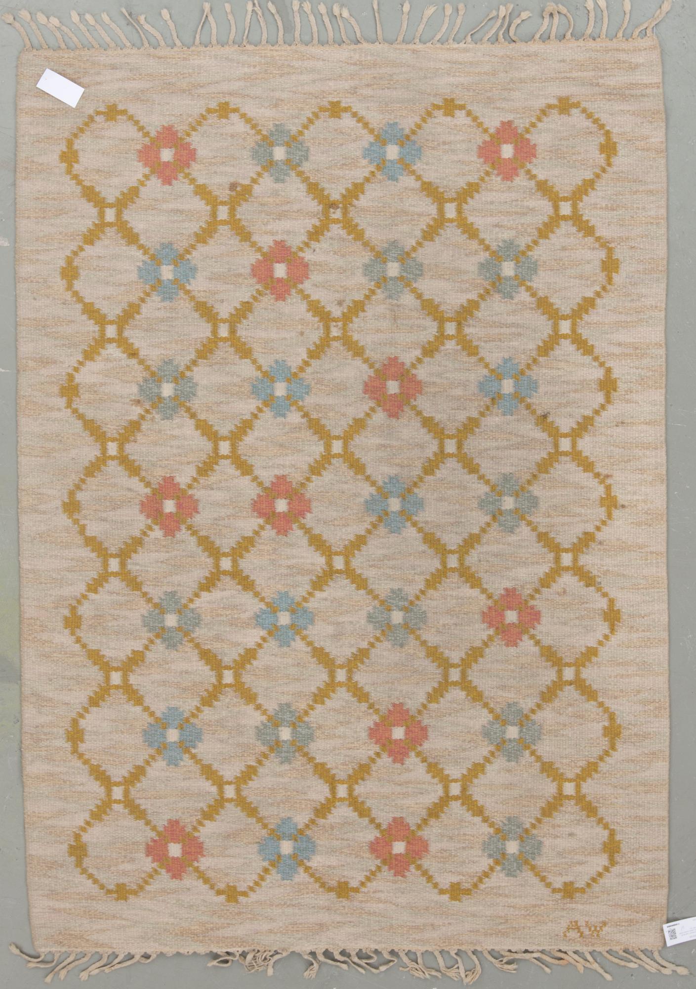 MATTA, rölakan, signerad AW. 1900-talets andra hälft. Ca 193x139 cm.