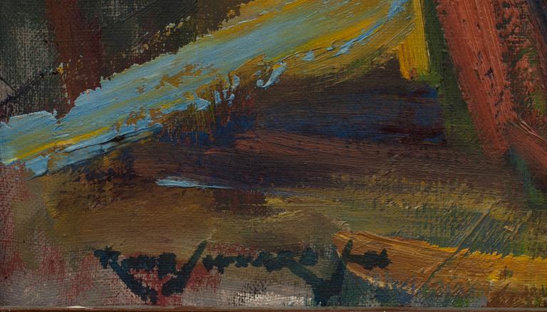 RUNE SIGVARD, olja på duk, signerad.