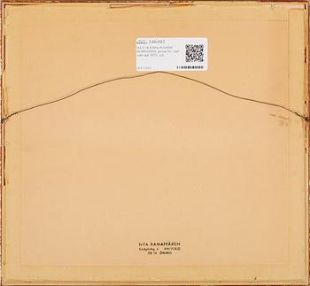 NILS "BJÖRNJÄGARN" RUNDGREN, gouache, sign och dat 1970.